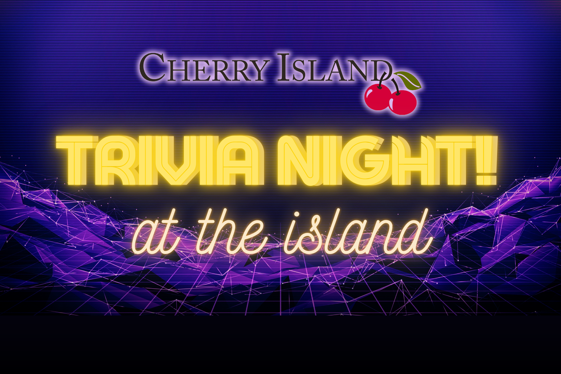 Copy of Cherry Island Trivia Night 6 x 4 in